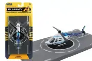 Daron Runway24 Police Bell 206 Jetranger Diecast vehicleplane 57609