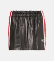 [Vetements] Vetements Leather miniskirt AU 14 black
