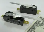 Lot 2 Cherry E13 15A NO/NC Lever Micro Switch 3/4 to 1.5 HP 125/250 V AC 48V DC