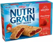 Nutri Grain Soft Baked Strawberry Breakfast Snack Bars