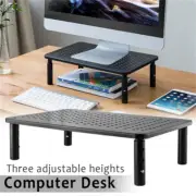 Monitor Stand Computer Riser Adjustable Height Laptop Printer Projector lifted