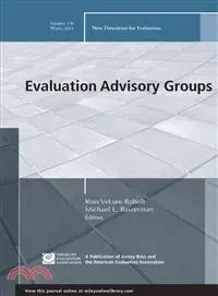 在飛比找三民網路書店優惠-Evaluation Advisory Groups