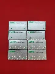 Vtg USHIO Halogen & Incandescent Projector Lamp Bulb DMX 120V 30W New In Box 8pk
