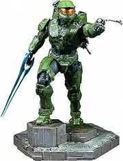 Dark Horse Comics Halo Infinite - Master Chief with Grapplshot Figure, 11-inch Height