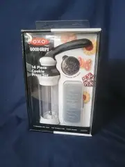 OXO 14 Piece Good Grips Cookie Press w/ Disks & Storage Case