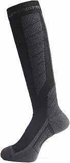 S-SOXPRO(エスソックスプロ) SP-1411 Snowboarding Ski Socks, Graduated Compression Design, Made of High-Performance Drirelease Wool Material, Fresh Guard to Prevent Odor