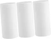 HAMPPLIES 3Pcs Refillable Stick Tubes Travel Friendly Bottom Fill Containers for DIY Deodorants and Solid Lotions Durable and Convenient Packaging for Go Use