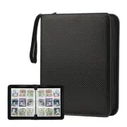 Trading Card Binder with Sleeves 9 Pocket Card Binder Premium 720 Double Side