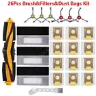 Set For ECOVACS-DEEBOT OZMO 920 N8 N8+T9 Vacuum-Parts Brush Filters/Accessories