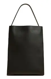 Khaite Frida Leather Hobo Shoulder Bag in Black at Nordstrom One Size