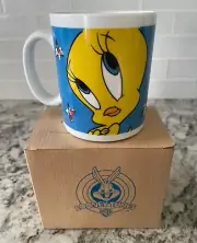 Looney Tunes Tweety Bird Sylvester Coffee Mug New in Box