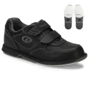 Mens Dexter V Strap Black Bowling Shoes V-Strap Sizes 4 - 15