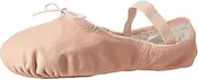 [Bloch] Womens Dance Women's Dansoft Ii Leather Split Sole Ballet Shoe/Slipper
