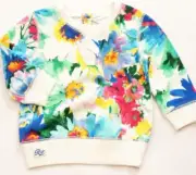 NEW With Tag RALPH LAUREN POLO Girls Floral Jumper Sweater Size 9M