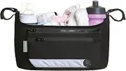 Dreambaby Ezy-Reach Stroller Bag Pram Organizer, Black