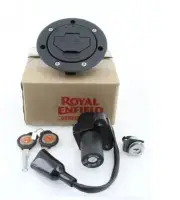 Genuine Royal Enfield Himalayan 411 Complete Lock Common Key Set Original (for: Royal Enfield)