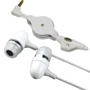 For Samsung Galaxy A14 A13 A12 A11 Wired Retractable Earphones Headphones Mic