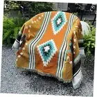 Aztec Throw Blanket Navajo Indian Blankets and Throws Boho Western 51"x63" Emma
