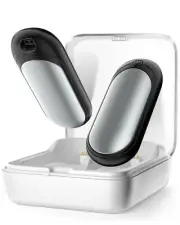 2 Pack 14000mAh Hand Warmers Rechargeable with AI Charging Case, Portable Ele