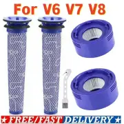 2x Pre & Post HEPA Filter For Dyson V8 V7 Animal Absolute Vacuum Replacement HG