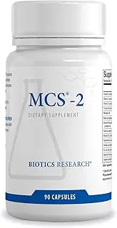 Biotics Research MCS-2TM- Metabolic Clearing Support, Liver Support, Potent Antioxidant Formula, Detoxification Support, Milk Thistle, Red Clover. 90 Capsules
