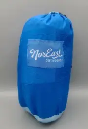 NorEast Hammock Blue Lightweight Packable Single Sport Camping Outdoor 440 lb.