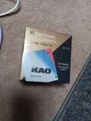 kao 10 high density 3.5 diskettes made in u.s.a