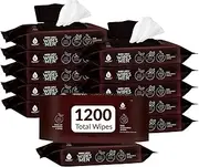 Mario Lopez Wipes for Men - 12 Pack - 1200 Mint Scented Flushable Wipes, Plant-Based, Paraben & Dye-Free by PURSONIC