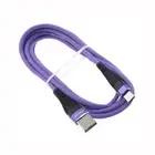 For Samsung Galaxy A03s A13 A23 A53 A73 6ft USB Cable Purple Type-C Charger Cord