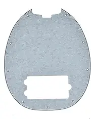Dopro Bass Pickguard Fit for Musicman classic 4 string StingRay bass models White Pearl