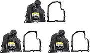 3X 7-Speed DQ200 0AM VOL Transmission Solenoid Valves Body Cover/Oil Pan + Gasket Compatible For Skoda 0AM325219C-A86Q