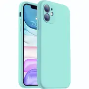 MCC iPhone 12 Soft Liquid Silicone Shockproof Case Cover Apple iPhone12 [Mint]