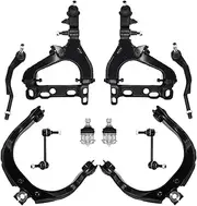 5pcs Front Control Arms Sway Bars Tie Rods Compatible For BUICK RAINIER Compatible For CHEVROLET Compatible For ISUZU SAAB 2004 2005 2006 2007(R Side)