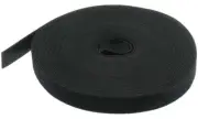 50ft Hook and Loop Strap Tape Black