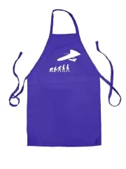 Evolution Of Man Hang Glider - Unisex Kids Apron - Gliding Glide Pilot Hobbie