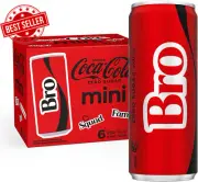 Zero Sugar Soft Drink Mini Can Multipack 6 X 250 Ml