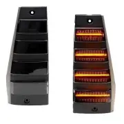 2x Somke LED Front Corner Signal Lights For Jeep Cherokee XJ Wagoneer Comanche (for: Jeep)