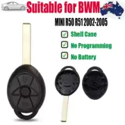 Smart Remote Key Shell Case Fob Suitable for BWM MINI R50 R51 2002-2005 3Buttons