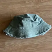 NWT Forever 21 Light Blue 100% Cotton Bucket Hat