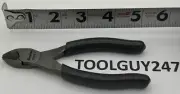 SNAP ON TOOLS 85ACF DT 5" DARK TITANIUM DK GREY Soft Grip Diagonal Cutter NEW +
