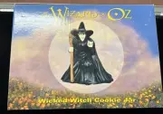 Rare Warner Bros Studio Wizard Of Oz Wicked Witch Collector Cookie Jar In Box