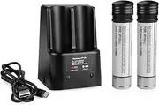 Energup 2 Pack 3.6V 3000mAh Ni-MH Replacement Battery for Black & Decker Versapak VP100 VP100C VP105 VP105C VP110 VP110C VP143
