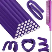 Syhood 30 Pcs Flexible Curling Rods 9.45 Twist Foam Rollers Soft Foam No Heat...