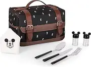 ONIVA - a Picnic Time Brand - Disney Mickey Mouse Lunch Bag (Mickey Mouse Step & Repeat Pattern)