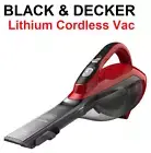 Cordless Vacuum Cleaner Black & Decker Rechargeable Vac Car Handheld Vacuum NEW