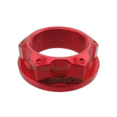 Billet Steering Head Nut For Honda CR85R CRF150R CRM250R CRF250L/M XR230 XR250