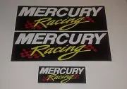 MERCURY OUTBOARD RACING DECALS COWLING DECALS