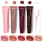 Lip Jam Hydrating Lip Gloss | Glitter Glossy Plumping Lipgloss(5 Colors Set)