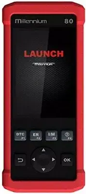 Launch Millennium 80 OBD2 Scan Tool , a special functions tool with a large col