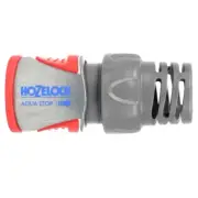 Hozelock Pro Metal AquaStop Hose End Connector 15mm-18mm-19mm - 2045